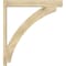 Ekena Millwork Thorton Block Rough Sawn Outlooker, Douglas Fir, 6"W x 38"D x 42"H OUT06X38X42THR05RDF - alternate 2